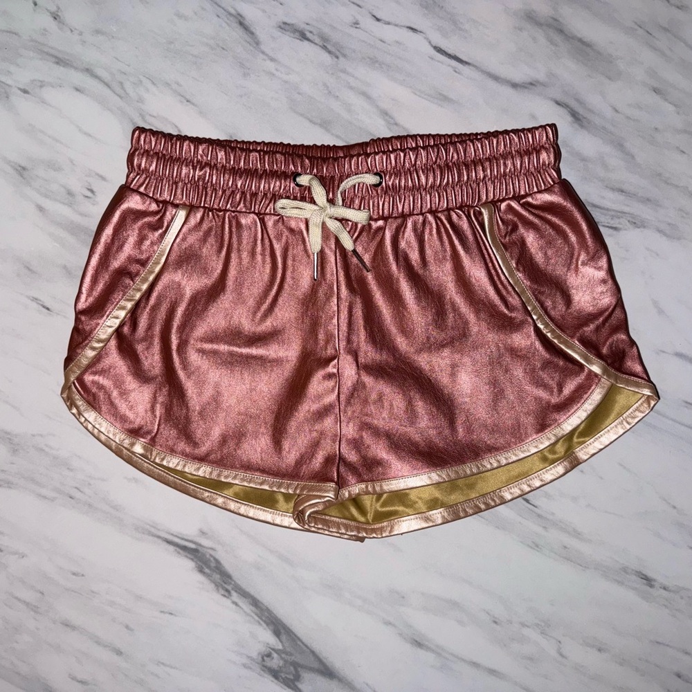 Metallic Pink Women's Shorts